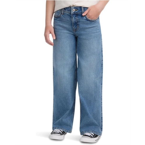 abercrombie kids High-Rise Wide Leg Jeans (Big Kid)
