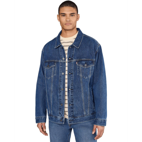 Mens Levis Premium Relaxed Fit Trucker