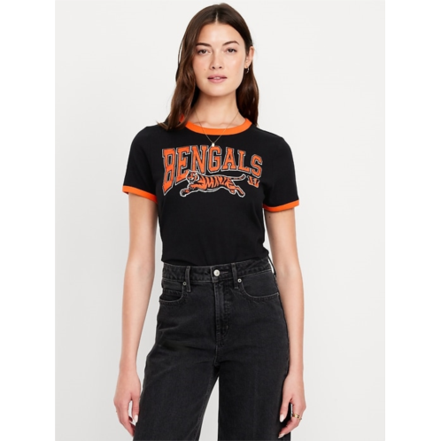 OldNavy Cincinnati Bengals EveryWear Crew-Neck Ringer T-Shirt