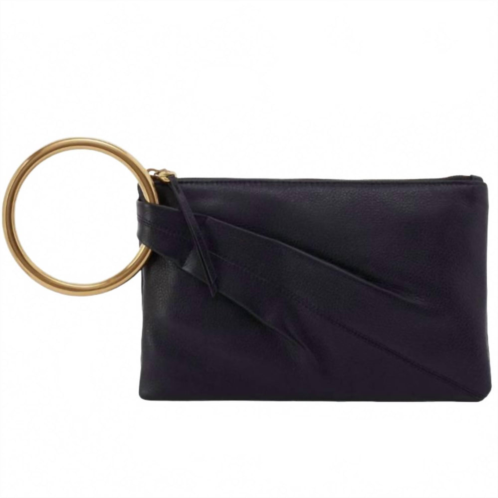 HOBO sheila hard ring clutch in black
