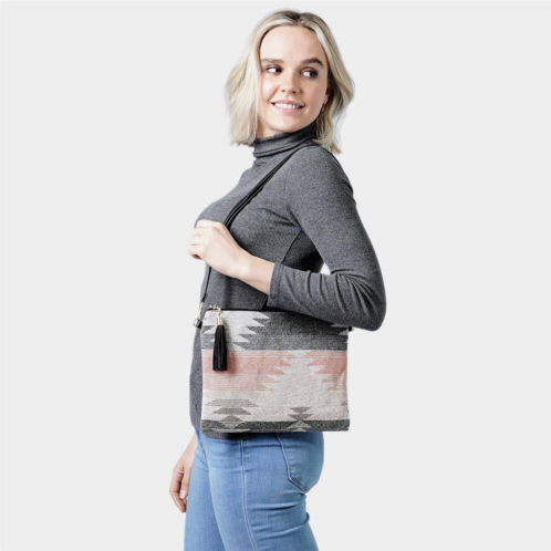 FASHNZFAB western patterned crossbody / clutch bag