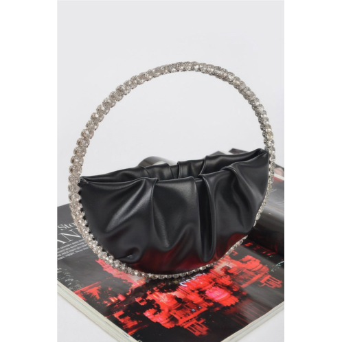 FASHNZFAB round stone handle clutch