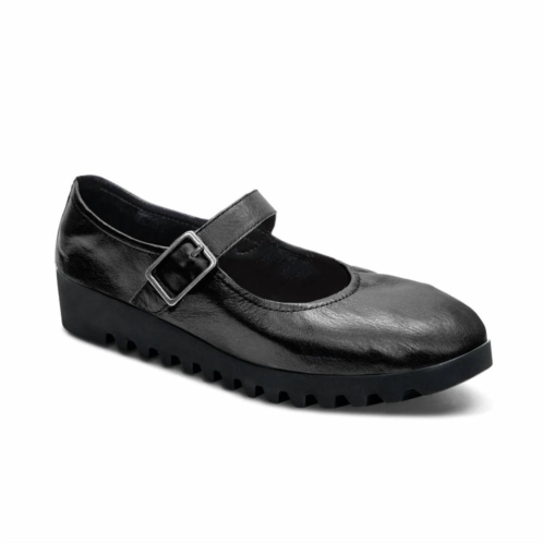 Aetrex women joanne flats in black
