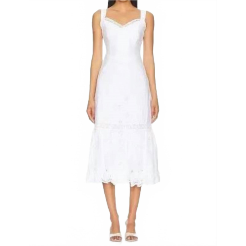 Paige pallas dress in white