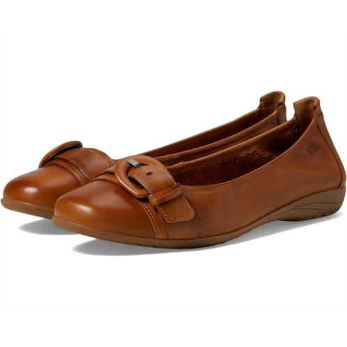JOSEF SEIBEL womens fenja 23 ballet flat shoes in camel