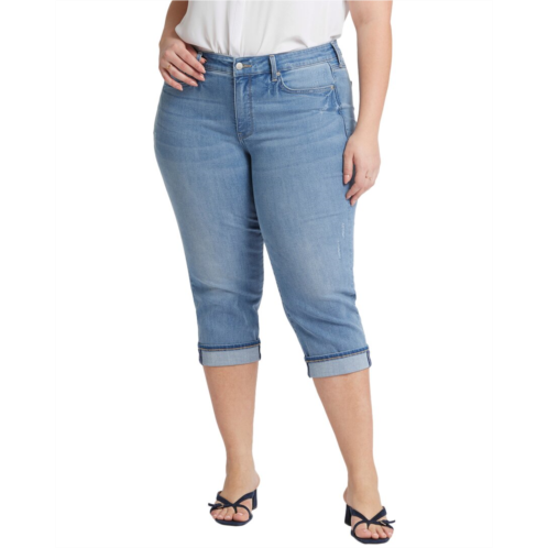 NYDJ plus marilyn lakefront crop jean
