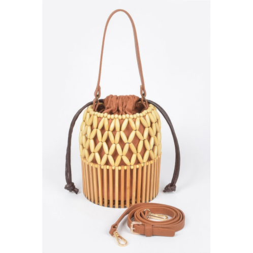 FASHNZFAB handmade bamboo clutch