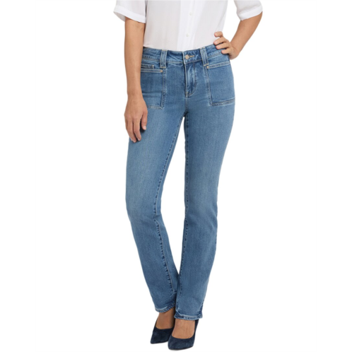 NYDJ marilyn bastille sea straight leg jean