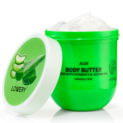 Lovery aloe body butter - ultra hydrating shea butter body cream