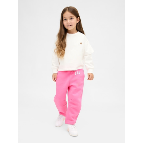 Gap Baby & Toddler VintageSoft Logo Barrel Sweatpants