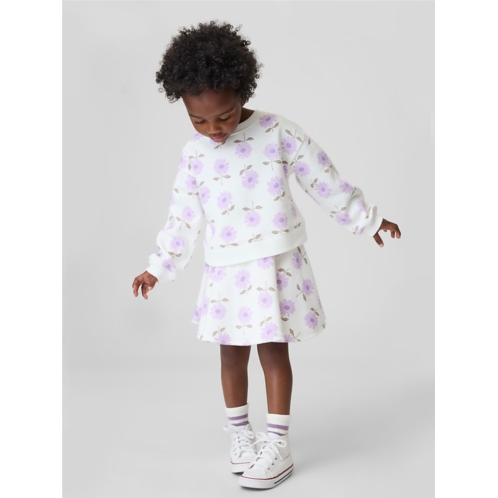 Gap Baby & Toddler VintageSoft Floral Skort Outfit Set