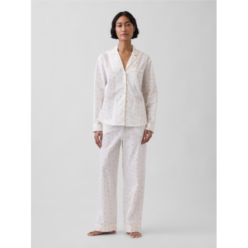 Gap Poplin PJ Set