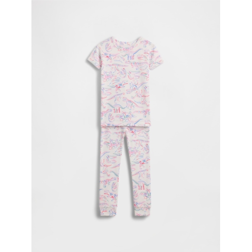 Gap Baby & Toddler Organic Brushed Cotton Dino PJ Set