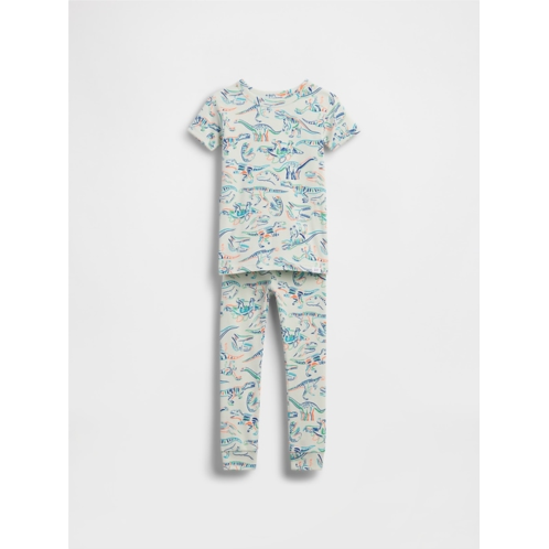 Gap Baby & Toddler Organic Brushed Cotton Dino PJ Set