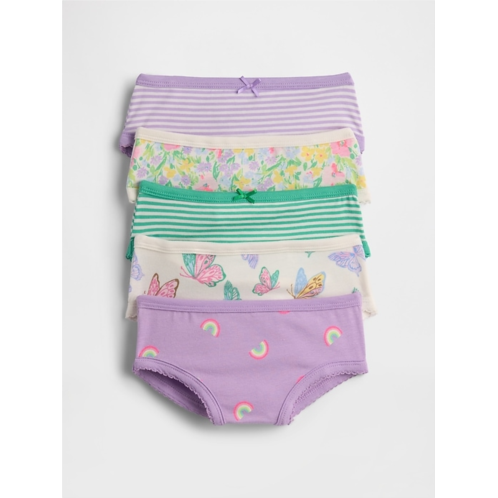 Gap Toddler Organic Stretch Cotton Shorty Briefs (5-Pack)