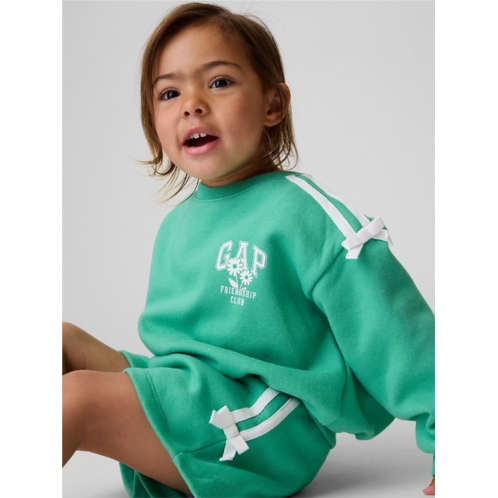 Gap Baby & Toddler VintageSoft Bow Logo Sweat Set