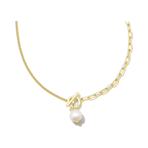 Kendra Scott Leighton Pearl Chain Necklace