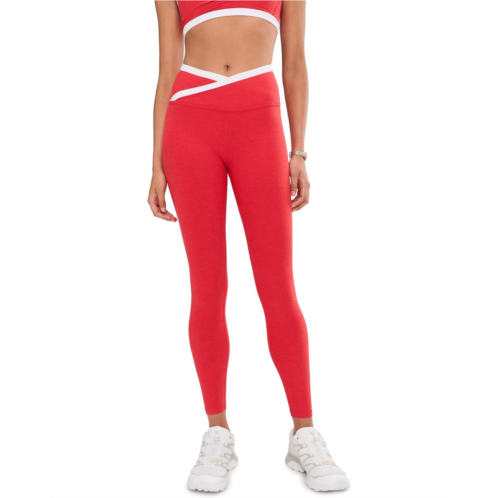 Womens Beyond Yoga Spacedye Outlines High Waisted Midi Leggings