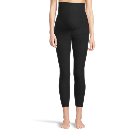 Womens Beyond Yoga Spacedye Love The Bump Maternity Midi Leggings