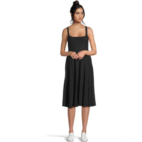 Womens Beyond Yoga Featherweight At The Ready Square Neck Dress