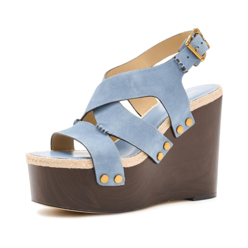 Womens Michael Michael Kors Raven Wedge Sandals