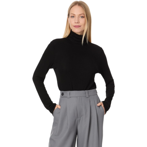 Womens Michael Stars Tara Crop Turtleneck