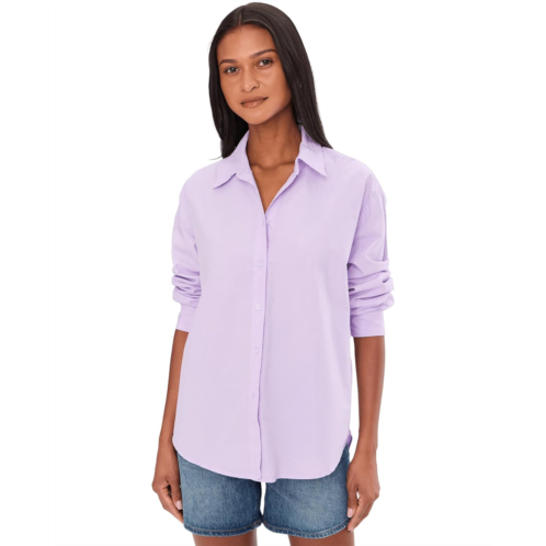 Womens Michael Stars Carson Button Down Shirt