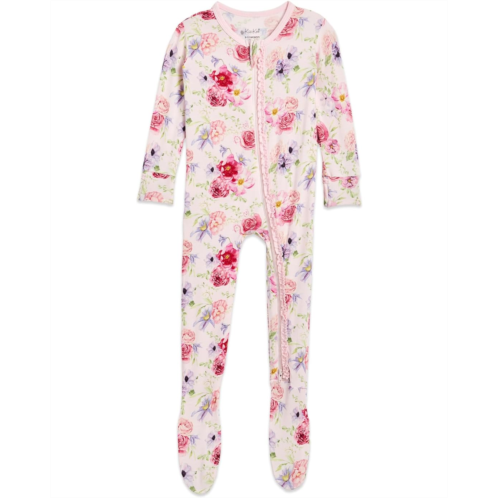 Kickee Pants Kids Print Footie with 2 Way Zipper (Infant)