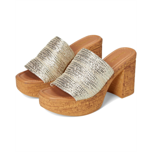 Womens Seychelles Applause Metallic Woven Sandal