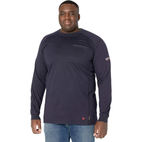 Mens Ariat Big & Tall Big & Tall FR Air Crew T-Shirt