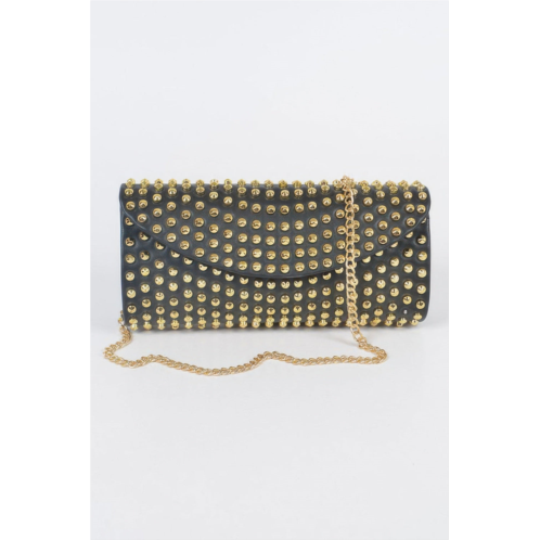 FASHNZFAB full studded clutch