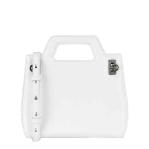 FERRAGAMO mini wanda leather top-handle bag