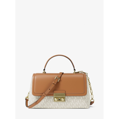 Michael Kors tribeca medium signature logo satchel