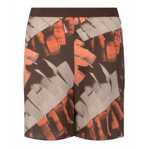 FERRAGAMO palm print bermuda shorts