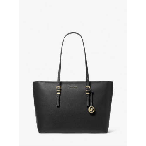 Michael Kors quinn large pebbled leather tote bag