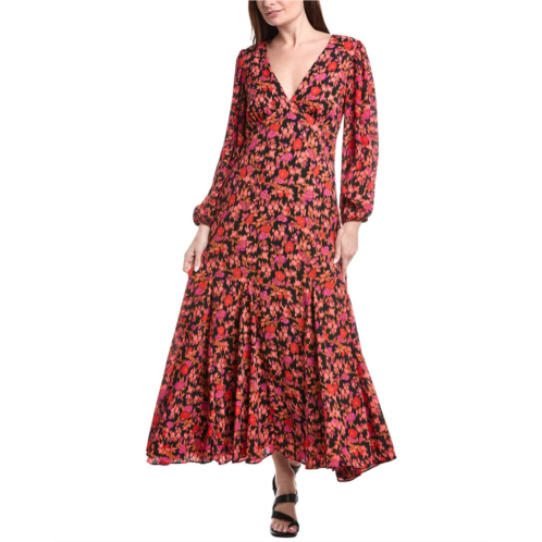 CeCe printed maxi dress