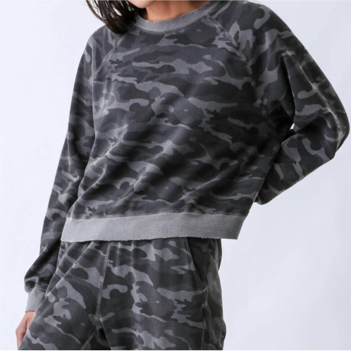 Electric & Rose womens ronan pullover in shadow camo