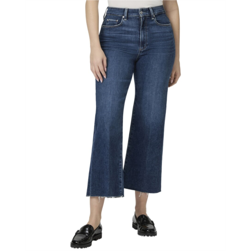 PAIGE spotlight raw hem vignette jean