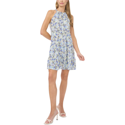 CeCe tiered halter dress