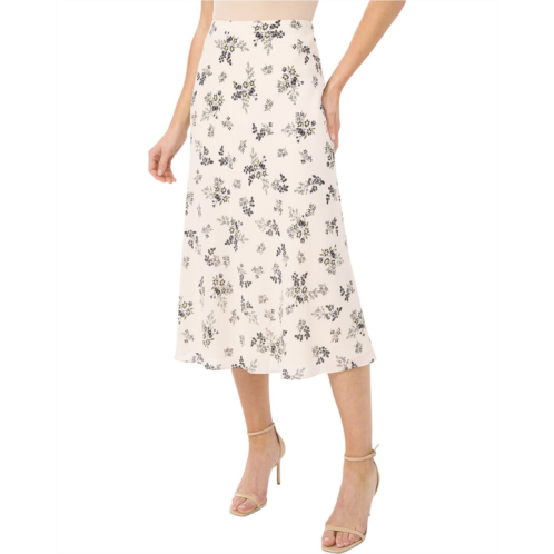 CeCe bias midi skirt