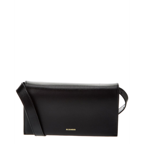 Jil Sander all day leather shoulder bag