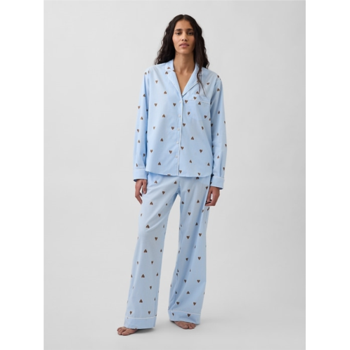 Gap Poplin PJ Set