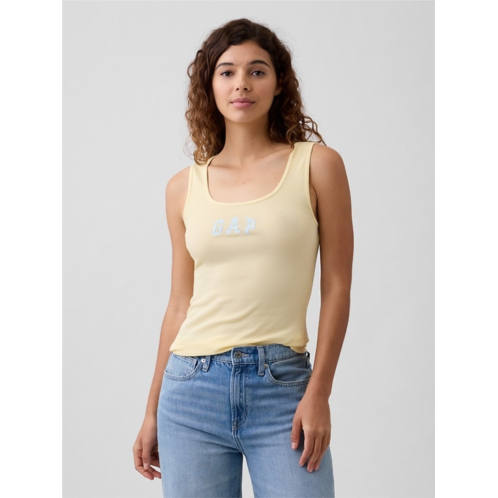 Gap Logo Ribbed Tank Top