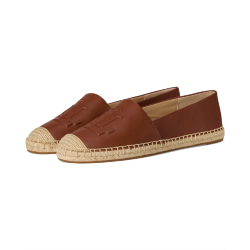 POLO Ralph Lauren Womens Lauren Ralph Lauren Cameryn Nappa Leather Espadrille