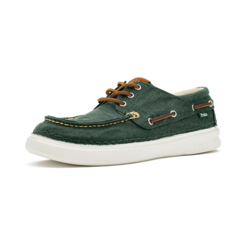 Mens Polo Ralph Lauren RLite Mariner Canvas Boat Shoes