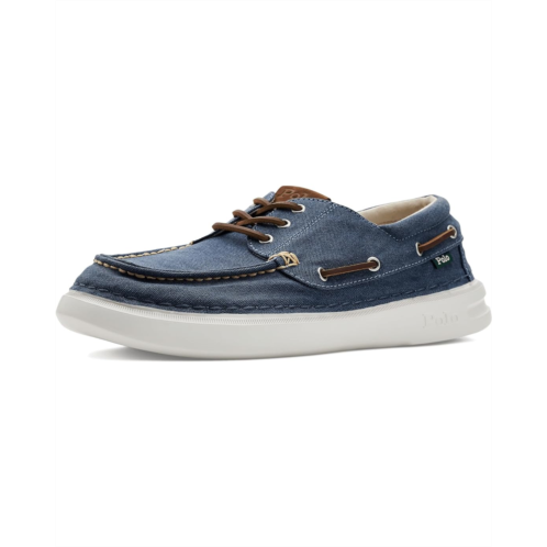 Mens Polo Ralph Lauren RLite Mariner Canvas Boat Shoes