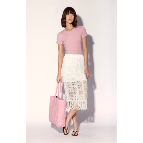 Walter Baker ivanna skirt havana crochet