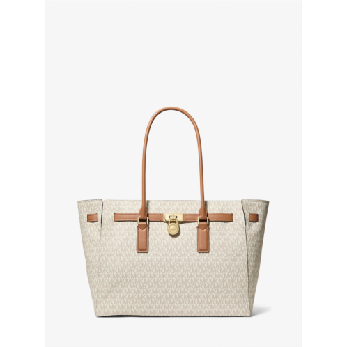 Michael Kors hamilton moderne large signature logo tote bag