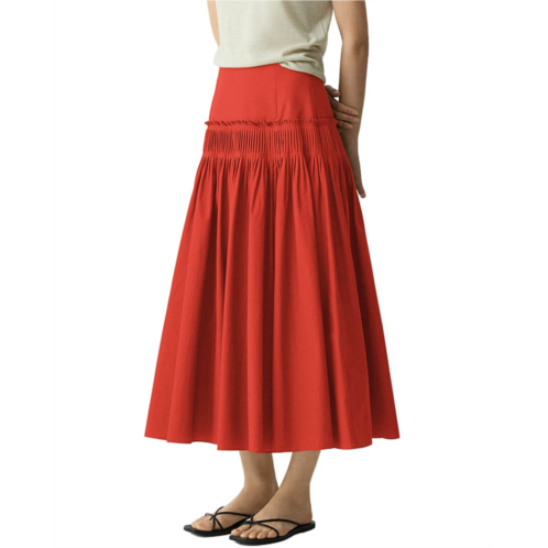 Theory midi skirt