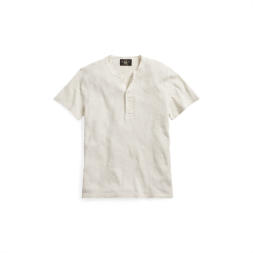 Polo Ralph Lauren Waffle-Knit Short-Sleeve Henley Shirt